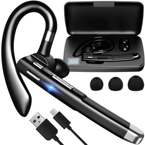 Słuchawka bezprzewodowa bluetooth czarna