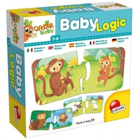 Lisciani: Carotina Baby - Mamy i ich dzieci puzzle 1-4lat