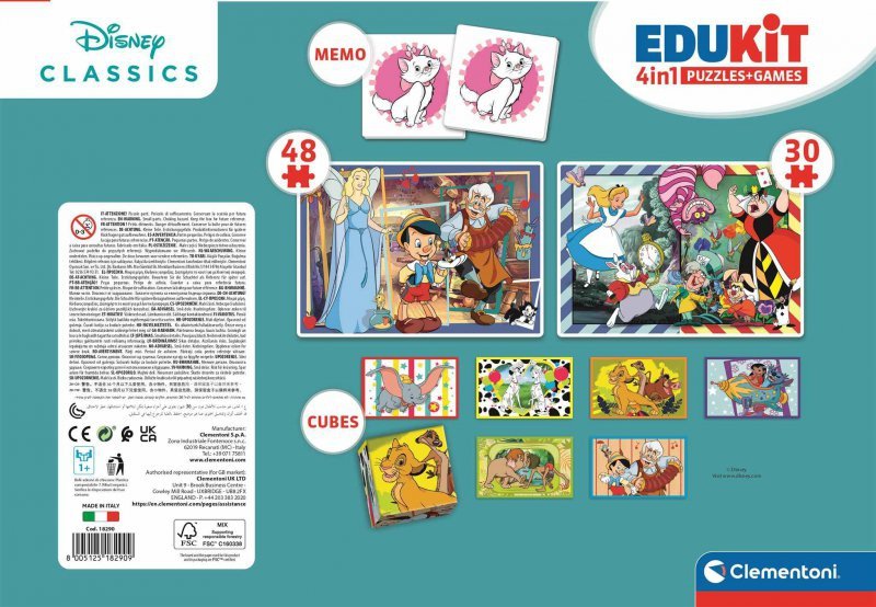 Gry - Edukit Disney puzzle memo
