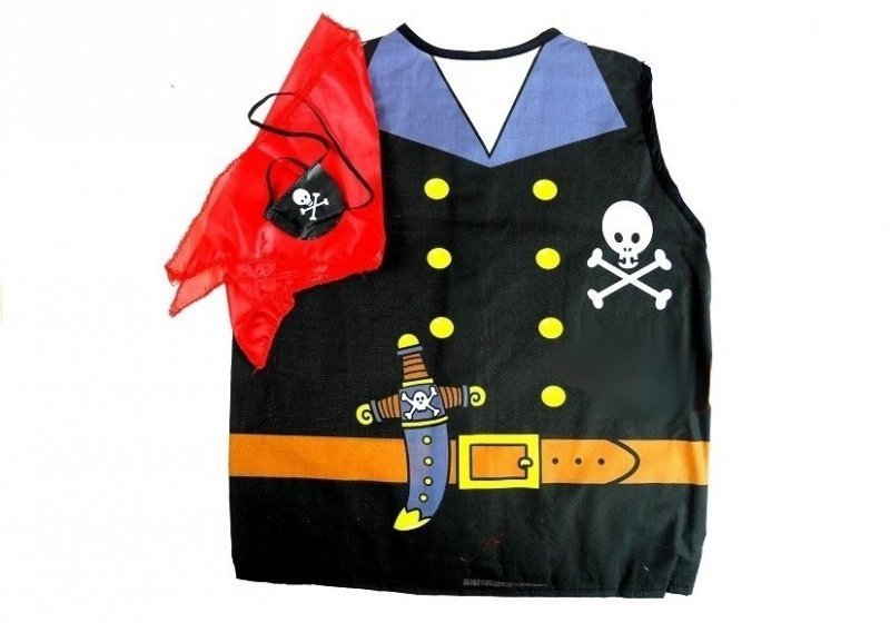 Strój Pirat Przebranie Kostium Dla Dzieci 3- lat
