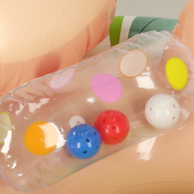 Kółko do pływania dla niemowląt koło pontonik dla dzieci dmuchany z siedziskiem leniwiec max 23kg 3-4lata