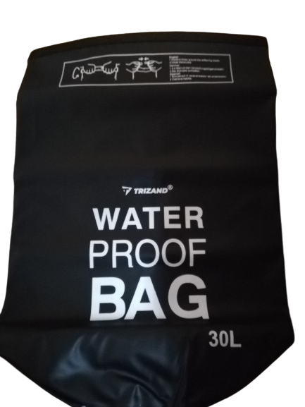 Worek wodoszczelny plecak 30l torba wodoodporna czarny