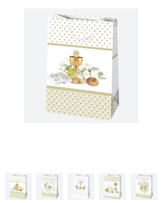 TORBA OZDOBNA A3 29X40X12 CM KOMUNIA 