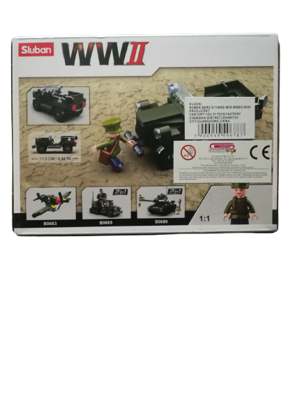 KLOCKI AUTO WOJSKOWE 112el 8+