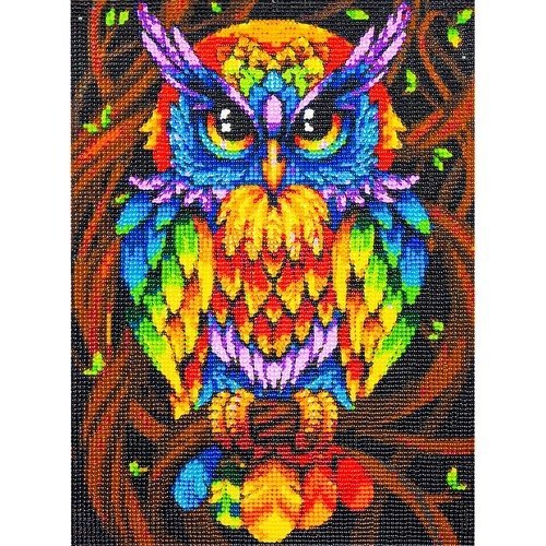Haft-diamentowy-mozaika-sowa-30x40