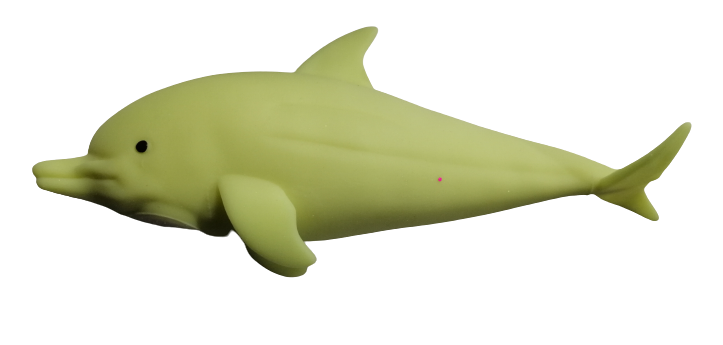 ZABAWKA GNIOTEK SQUISHY Delfin żółty