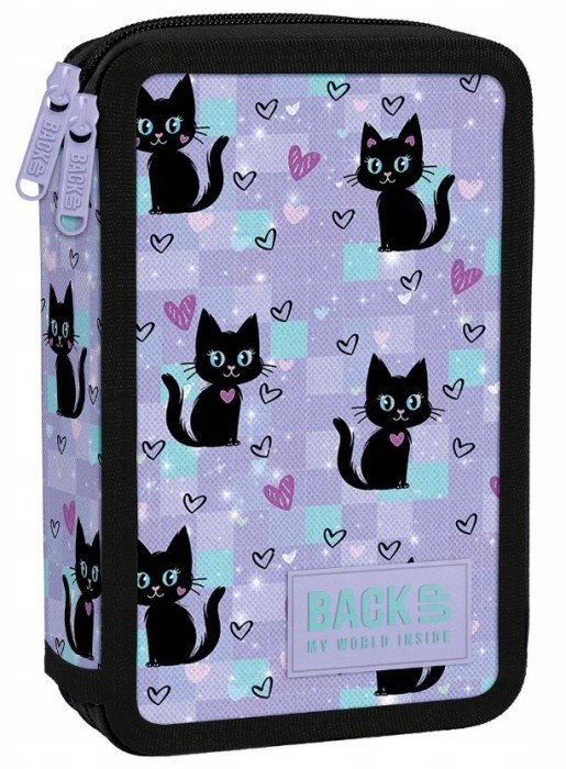 PIÓRNIK PODWÓJNY Z WYPOSAŻENIEM kotki