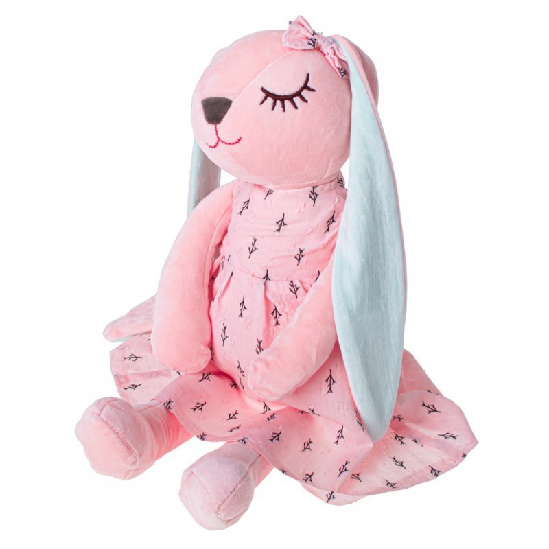 Maskotka pluszowa królik różowy 52cm