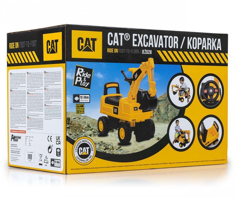 Pojazd budowlany CAT Excavator Koparka jeżdzik