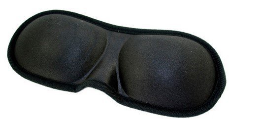 Opaska na oczy maska do spania czarna 3D