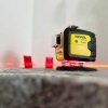 Nivel System CL4D-R Czerwony multi-laser krzyżowy (4 x 360°), Bluetooth + Tyczka LP36