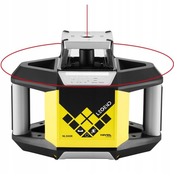 NIVEL SYSTEM NL300R DIGITAL NIWELATOR LASEROWY ROTACYJNY STATYW SJJ1 ŁATA