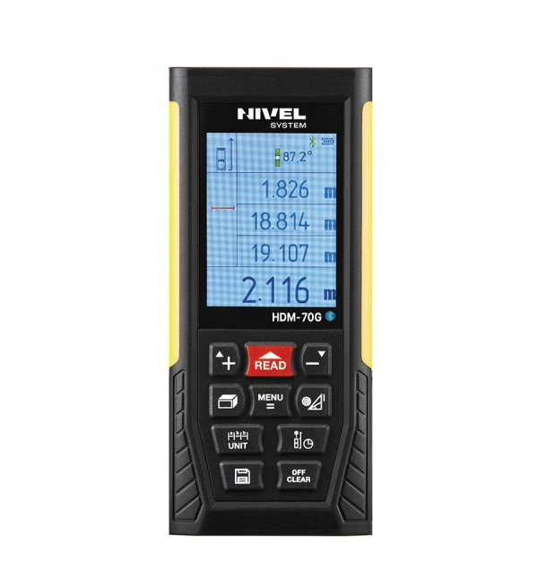 HDM-70G Dalmierz laserowy USB/BLUETOOTH z zieloną wiązką