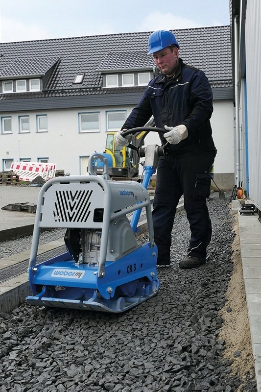 WEBER CR 3 E ZAGĘSZCZARKA REWERSYJNA 225kg DIESEL