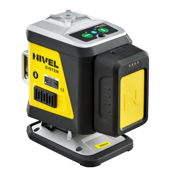 Nivel System CL3G Zielony multi-laser krzyżowy (3 x 360°), Bluetooth