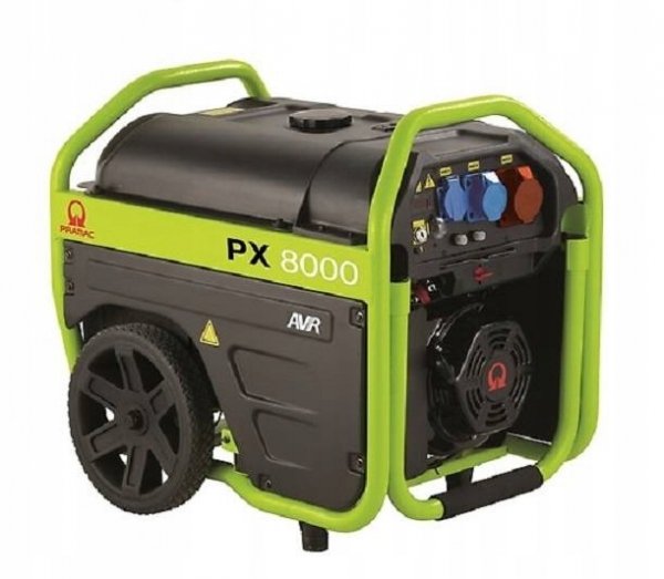 PRAMAC PX8000 AGREGAT PRĄDOTWÓRCZY AVR GENERATOR 3-FAZOWY 400V 230V