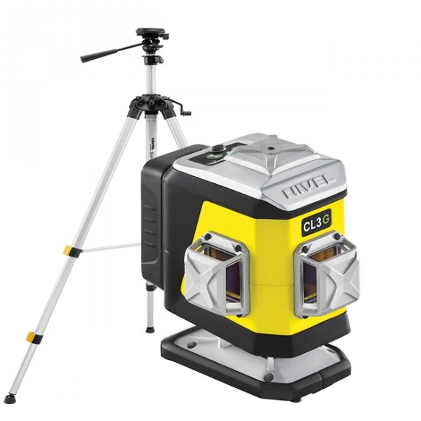 NIVEL SYSTEM CL3G LASER KRZYŻOWY ZIELONY STATYW