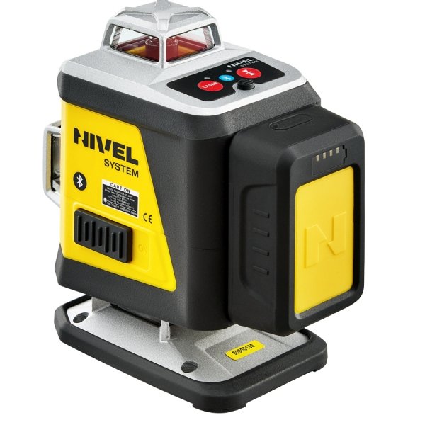 Nivel System CL4R Czerwony multi-laser krzyżowy (4 x 360°), Bluetooth + SJJM1EX + CLS4