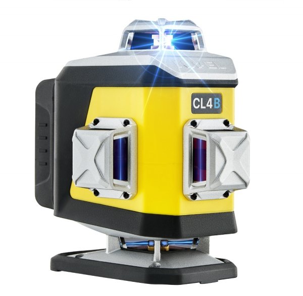 Nivel System CL4B Niebieski multi-laser krzyżowy (4 x 360°), Bluetooth + SJJM1EX +  RD800