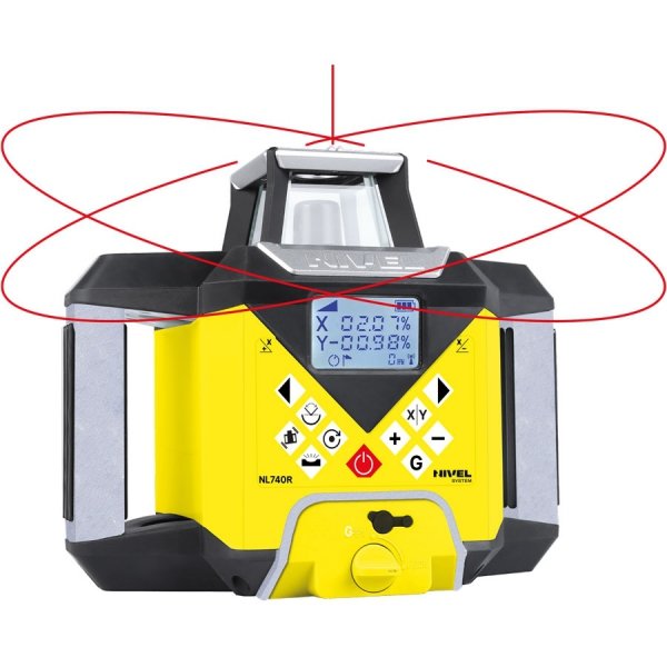 Nivel System NL740R Digital + łata ls24 + statyw sjj1 