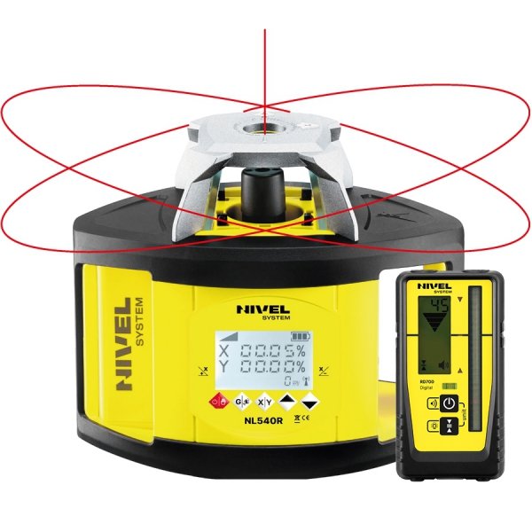 NIVEL SYSTEM NL540 DIGITAL NIWELATOR ZESTAW STATYW + ŁATA