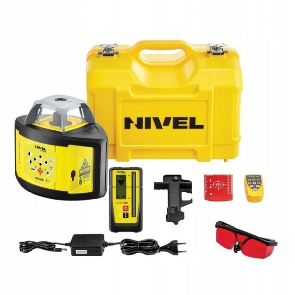 NIVEL SYSTEM NL520 DIGITAL NIWELATOR LASEROWY ROTACYJNY NL 520R RD700