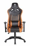 Fotel gamingowy GHOST X kolor czarno pomarańczowy