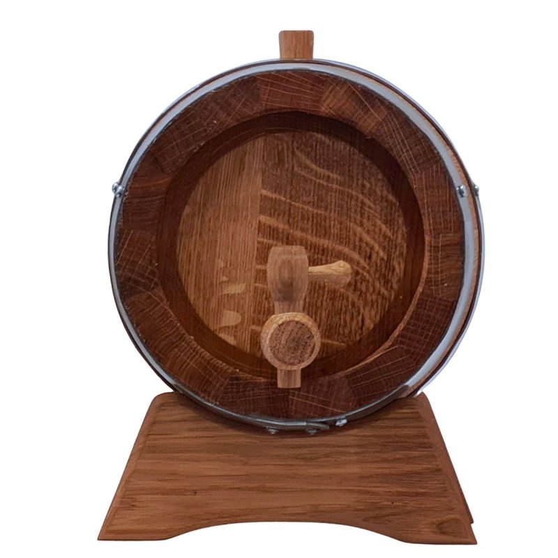 Beczka drewniana dębowa 3l - grawer