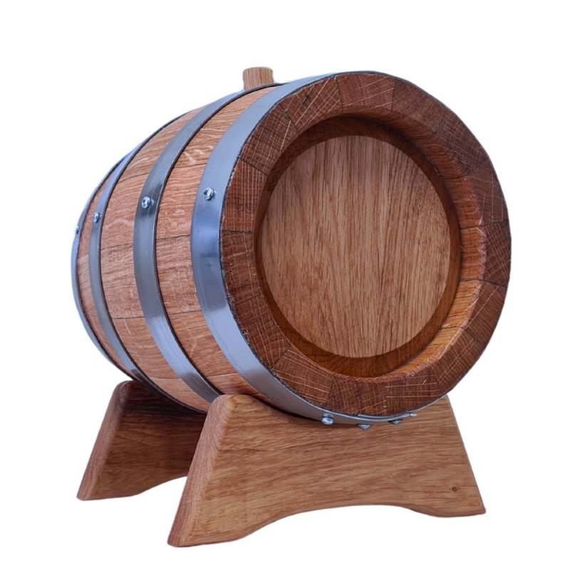 Beczka drewniana dębowa 3l - grawer