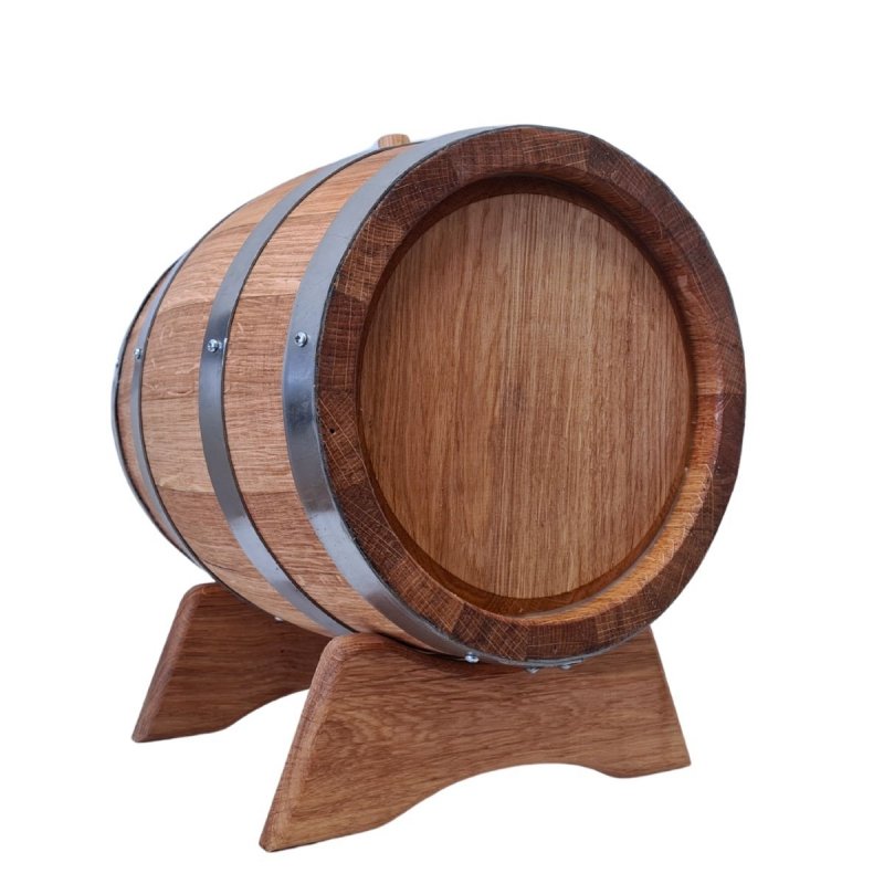 Beczka drewniana dębowa 10l - grawer