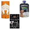 ZESTAW! Dla zdrowego psiego brzuszka QCHEFS Dental Charcoal + PAWFECT Yogurt Melties + YOW UP Prebiotyki