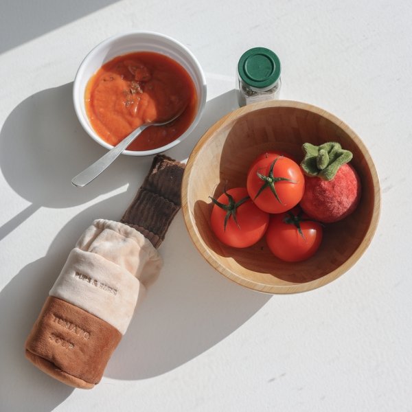 Pups &amp; Bubs TOMATO SOUP Zupa pomidorowa zabawka węchowa 