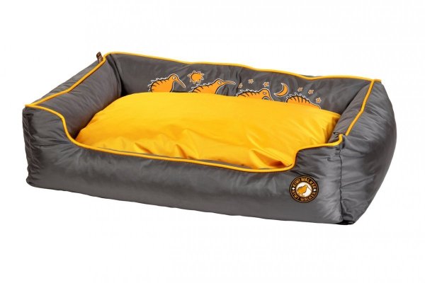 Kiwi Walker SOFA BED pomarańczowo-szara rozmiar XL