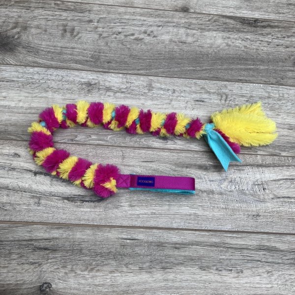 Szarpak Rock &amp; Dog TWIST SHAGGY fuksja