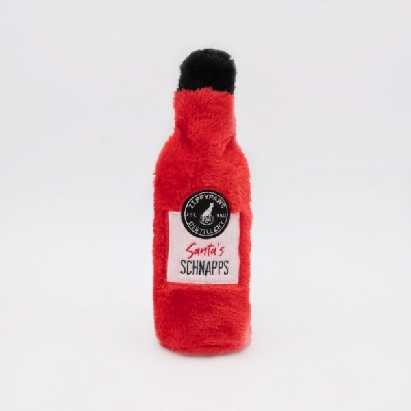 ZippyPaws pluszowa butelka SANTA'S SCHNAPPS