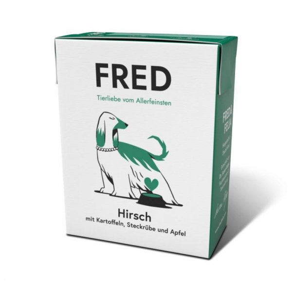 FRED Jeleń karma mokra dla psa 390g