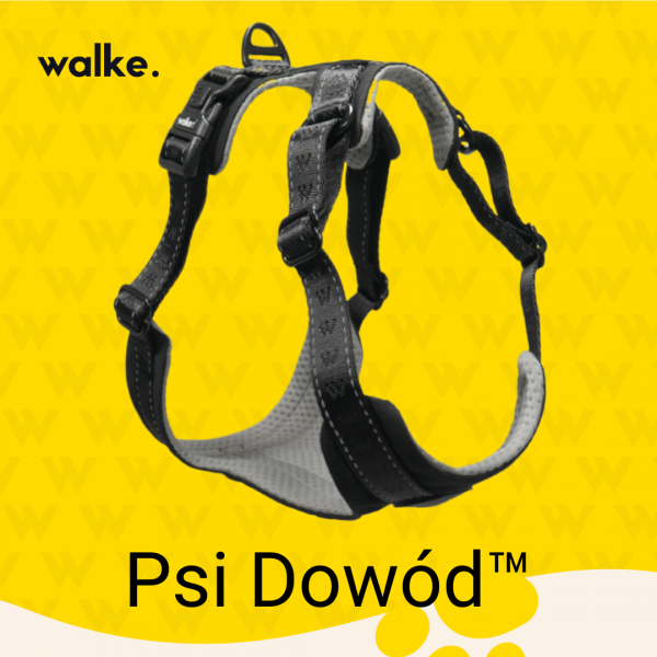 WalkeDog Szelki guard "Alius" dla psa z PSIM DOWODEM™ Rozmiar M