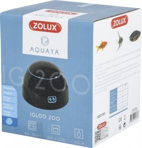 Zolux 320753 Aquaya Igloo 200 czarny napowietrzacz