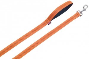 Nobby 78516-04 Smycz Soft Grip 120cm 25mm pomarańc