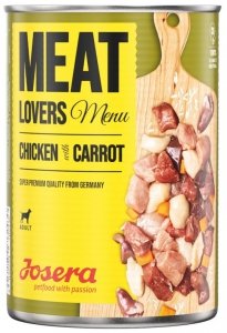 JOSERA Meatlovers 2430 Menu Kurczak marchew 400g