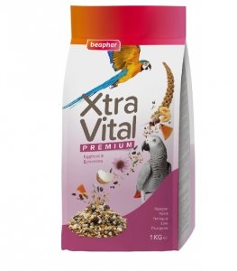 Beaphar 1000129 Xtravital papugi duże 1kg