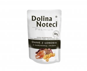 Dolina Noteci 4364 Danie z Łosoś marchew ryż 300g