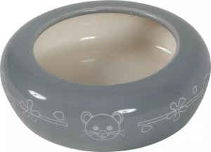 Zolux 206105 Miska ceramiczna gryzoń 200ml szara