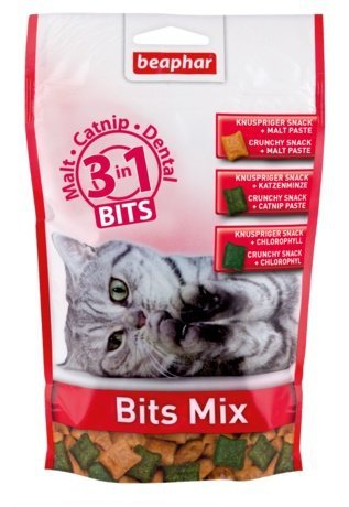 Beaphar 17706 Bits Mix 150g mix  dla kotów 3w1