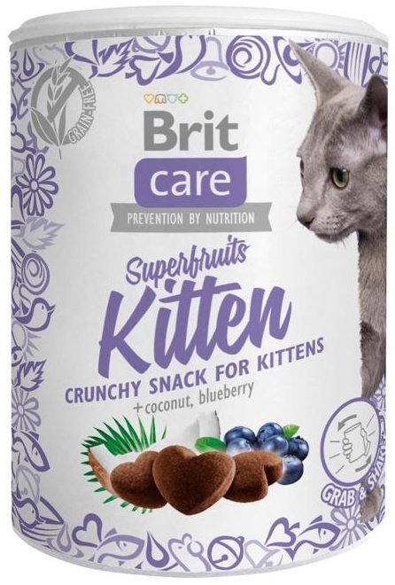 Brit Care Cat Snack Super Fruits Kitten 100g