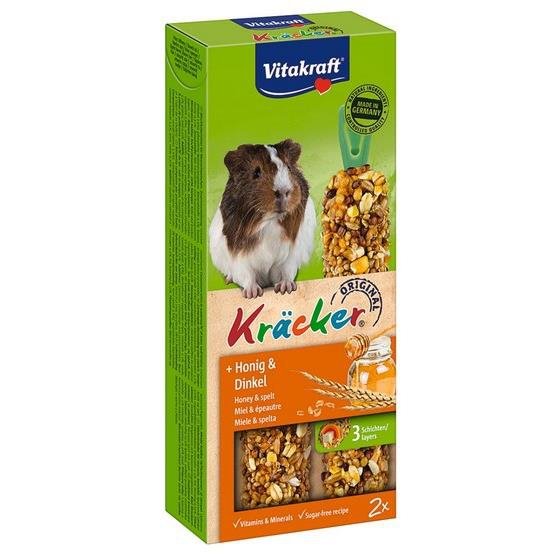 Vitakraft 1633 Kracker 2 szt dla świnki miód/orki