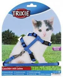 Trixie 4182 Szelki dla młodego kota 19-31/120cm