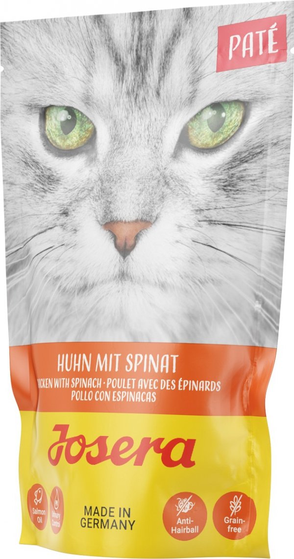 JOSERA 0055 Pate Kurczak ze szpinakiem 85g
