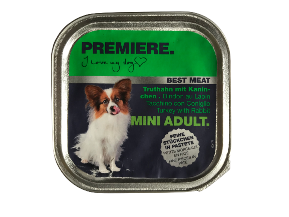 Premiere 2347 Mini Adult 100g indyk z królikiem