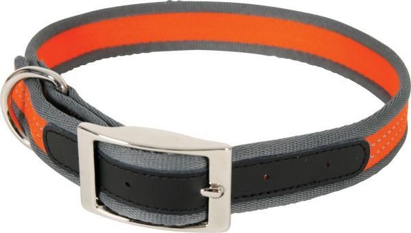 Zolux Obroża regulowana Collier 15mm/30 pomarancz*
